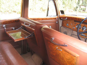 Wedding cars surrey bentley r type interior 1
