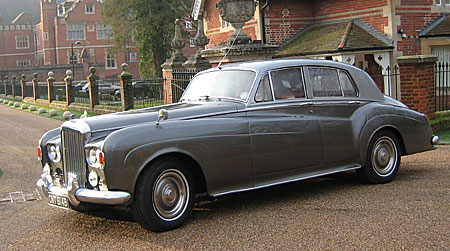 Wedding cars surrey bentley s3 left view 4